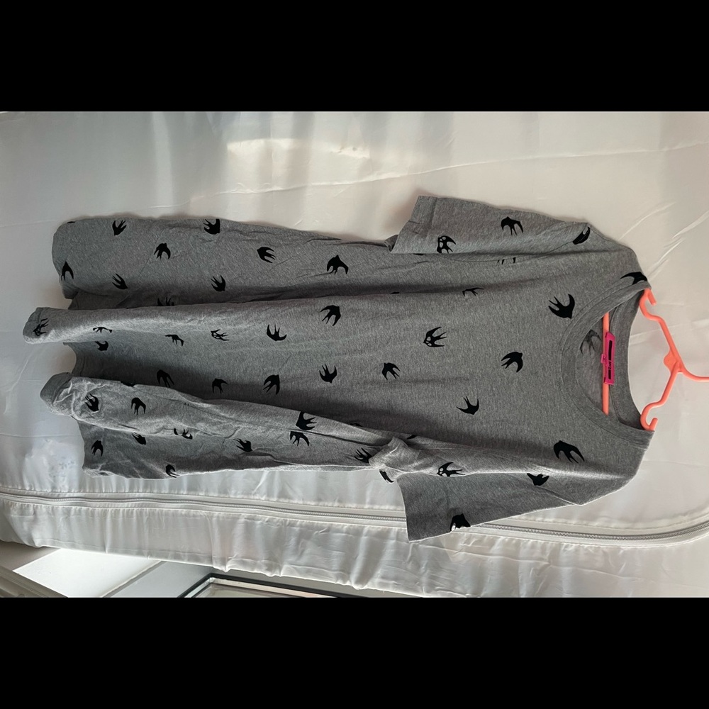 McQ by Alexander McQueen Crewneck Dress grey size s